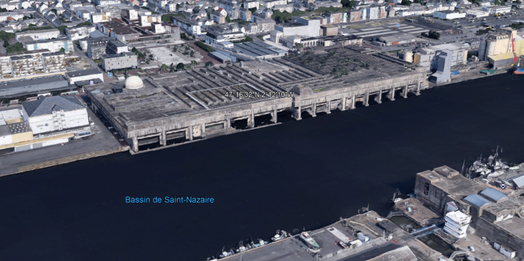 U-Boat pens at St Nazaire